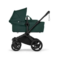 Bugaboo Donkey 6 Barnvagn Inkl. Syskonsits, Organizer, Åkpåse, Mugghållare, Liggdelsadapter & Regnskydd - Fern Green