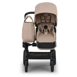 Bugaboo Donkey 6 Barnvagn Med Babynest, Regnskydd Och Mugghållare - Desert Taupe Melange/Black