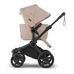 Bugaboo Donkey 6 Barnvagn Med Babynest, Regnskydd Och Mugghållare - Desert Taupe Melange/Black