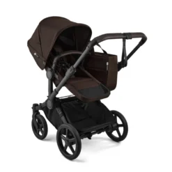 Bugaboo Donkey 6 Barnvagn Med Babynest, Regnskydd Och Mugghållare - Cocoa Brown/Black