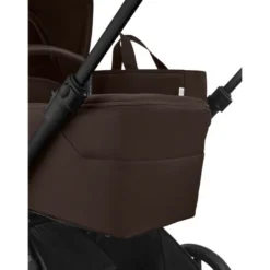 Bugaboo Donkey 6 Barnvagn Med Babynest, Regnskydd Och Mugghållare - Cocoa Brown/Black