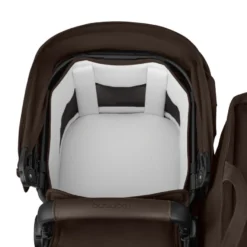 Bugaboo Donkey 6 Barnvagn Med Babynest, Regnskydd Och Mugghållare - Cocoa Brown/Black