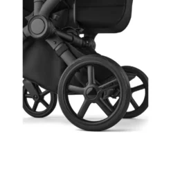 Bugaboo Donkey 6 Barnvagn Med Babynest, Regnskydd Och Mugghållare - Heritage Black/Desert Taupe