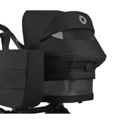 Bugaboo Donkey 6 Barnvagn Med Babynest, Regnskydd Och Mugghållare - Heritage Black/Desert Taupe