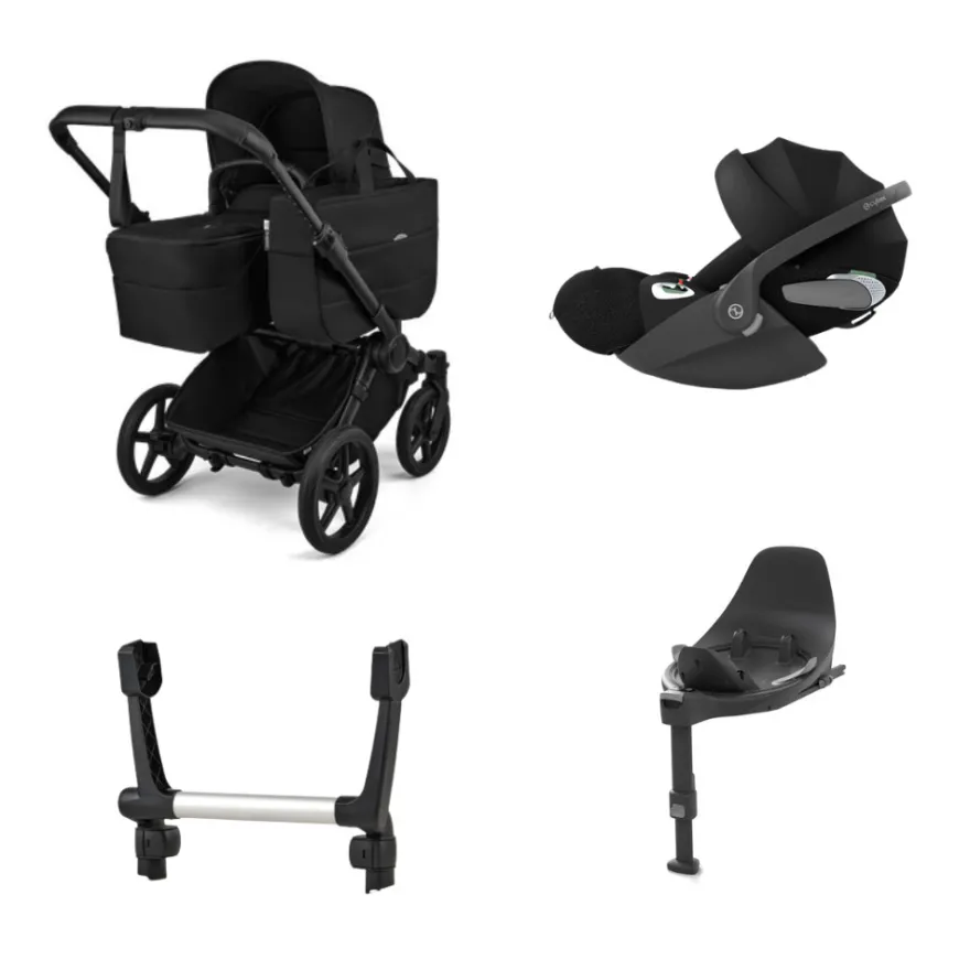 Bugaboo Donkey 6 - Heritage Black Inkl. Cybex Cloud T Paket