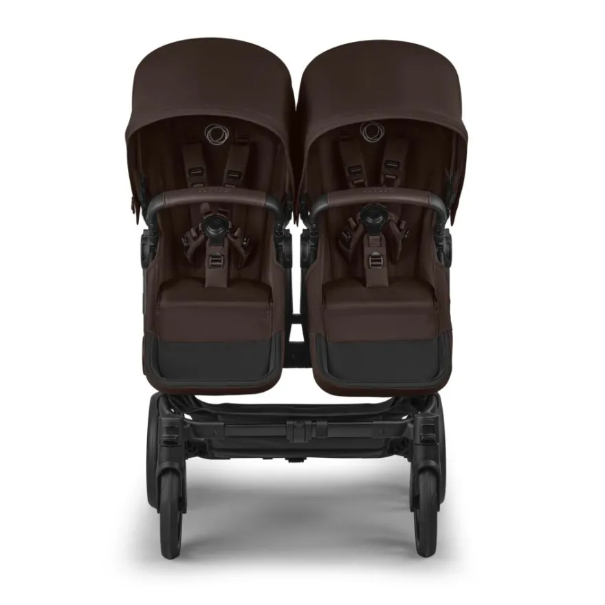 Bugaboo Donkey 6 Tvillingvagn - Cocoa Brown