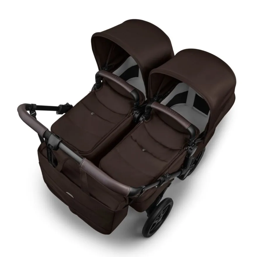 Bugaboo Donkey 6 Tvillingvagn - Cocoa Brown