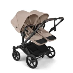 Bugaboo Donkey 6 Tvillingvagn - Desert Taupe Melange