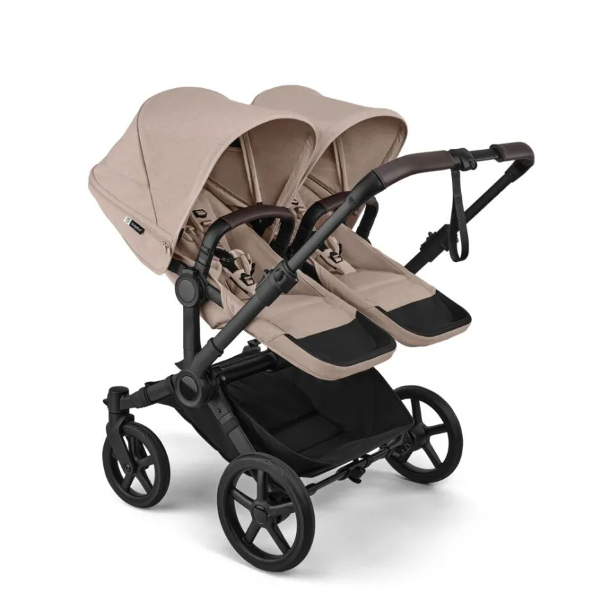 Bugaboo Donkey 6 Tvillingvagn - Desert Taupe Melange