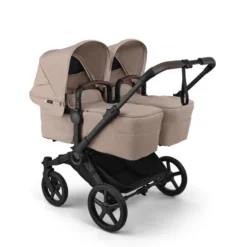 Bugaboo Donkey 6 Tvillingvagn - Desert Taupe Melange
