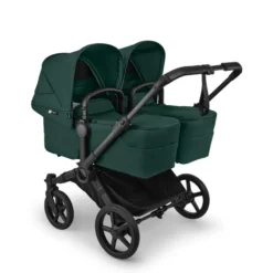 Bugaboo Donkey 6 Tvillingvagn - Fern Green