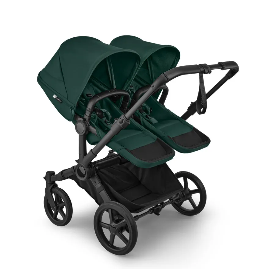 Bugaboo Donkey 6 Tvillingvagn - Fern Green