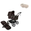 Bugaboo Fox 5 Renew Barnvagn & Bugaboo Babynest - Cocoa Brown/Taupe