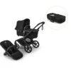 Bugaboo Fox 5 Renew Barnvagn & Bugaboo Babynest - Heritage Black/Black