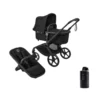Bugaboo Fox 5 Renew Barnvagn & Sleepytroll Baby Rocker 2.0 Vagnskakare - Heritage Black