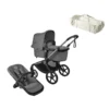 Bugaboo Fox 5 Renew Complete - Graphite/Moon Grey inkl. Sleepcarrier Vol 5 Oat Beige