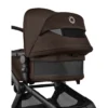 Bugaboo Fox 5 Renew Duovagn Inkl. Skötväska, Åkpåse, Mugghållare, Liggdelsadapter Och Regnskydd – Black/Cocoa Brown