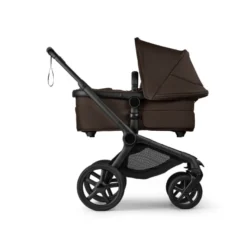 Bugaboo Fox 5 Renew Duovagn Inkl. Skötväska, Åkpåse, Mugghållare, Liggdelsadapter Och Regnskydd – Black/Cocoa Brown