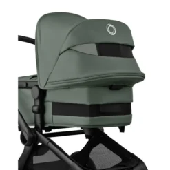 Bugaboo Fox 5 Renew Duovagn Inkl. Skötväska, Åkpåse, Mugghållare, Liggdelsadapter Och Regnskydd – Black/Forest Green