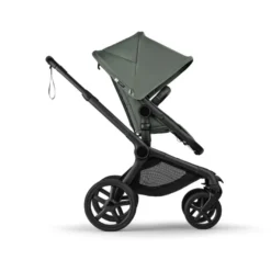 Bugaboo Fox 5 Renew Duovagn Inkl. Skötväska, Åkpåse, Mugghållare, Liggdelsadapter Och Regnskydd – Black/Forest Green