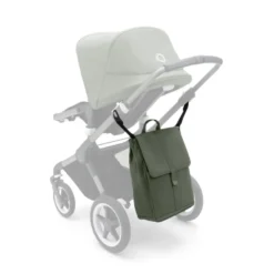 Bugaboo Fox 5 Renew Duovagn Inkl. Skötväska, Åkpåse, Mugghållare, Liggdelsadapter Och Regnskydd – Black/Forest Green