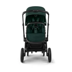 Bugaboo Fox 5 Renew Duovagn Inkl. Skötväska, Åkpåse, Mugghållare, Liggdelsadapter Och Regnskydd – Black/Fern Green