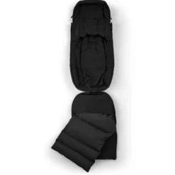 Bugaboo Fox 5 Renew Duovagn Inkl. Skötväska, Åkpåse, Mugghållare, Liggdelsadapter Och Regnskydd – Black/Fern Green