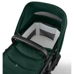 Bugaboo Fox 5 Renew Duovagn Inkl. Skötväska, Åkpåse, Mugghållare, Liggdelsadapter Och Regnskydd – Black/Fern Green