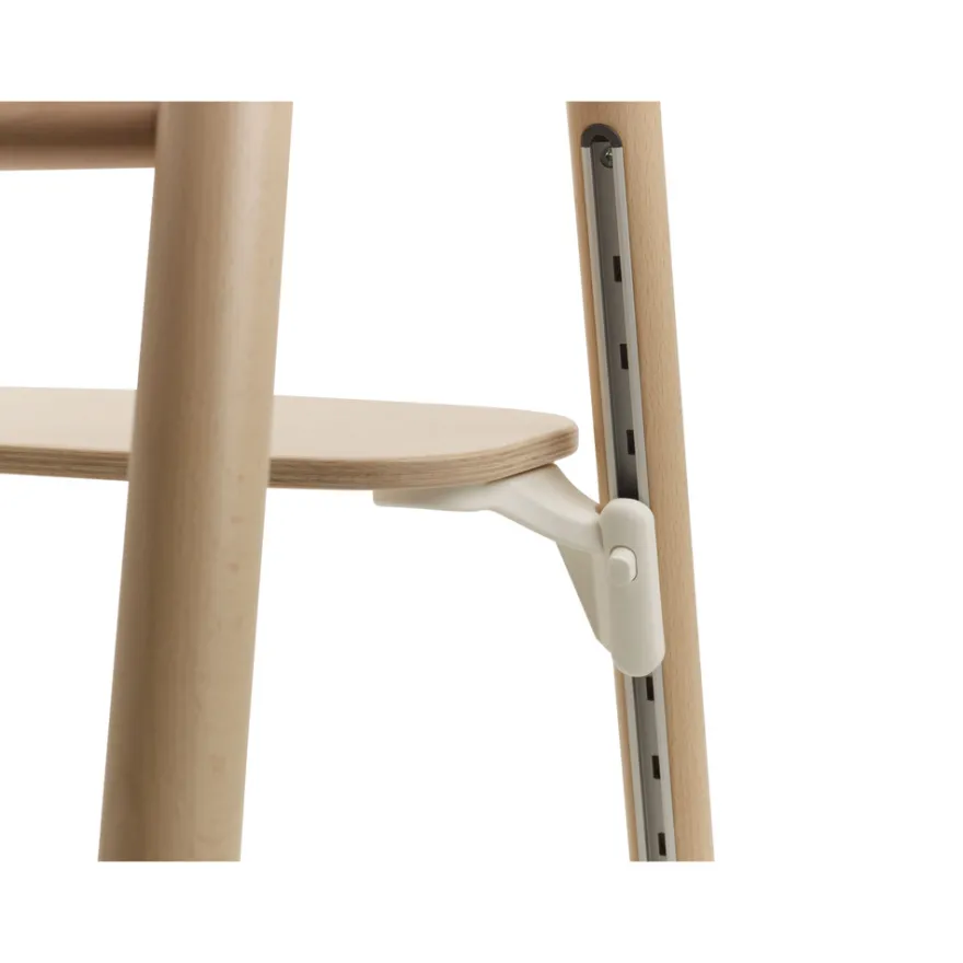 Bugaboo Giraffe Barnstol - Neutral Wood/White