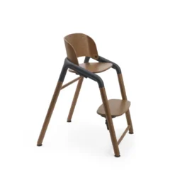 Bugaboo Giraffe Barnstol - Wood/Grey
