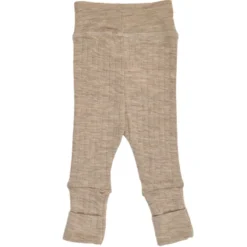 Byxor med Vikbar Mudd Woolly - Balsam Melange