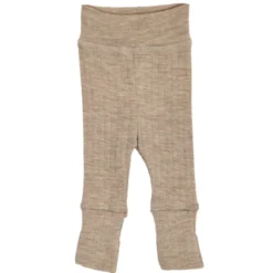 Byxor med Vikbar Mudd Woolly - Balsam Melange
