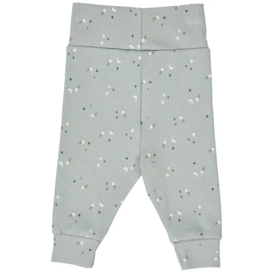 Byxor Stars Rib - Jasmine Blue/ Walnut/ Stormy Blue