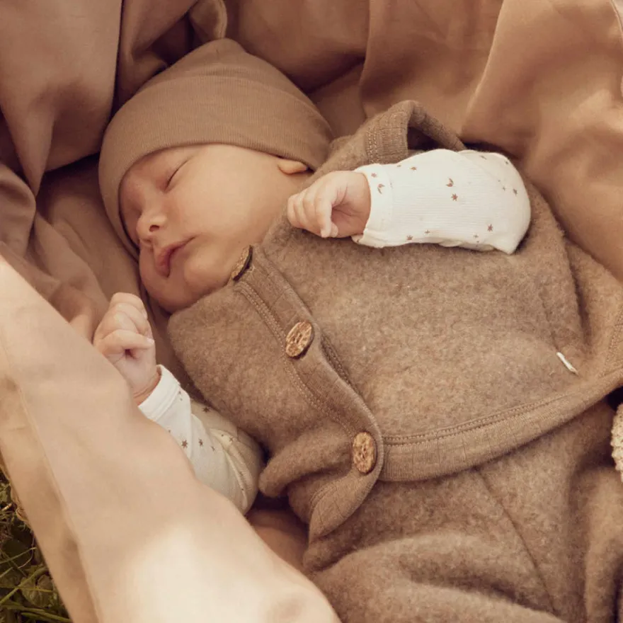 Byxor Woolly Merinoull/Fleece - Balsam Melange