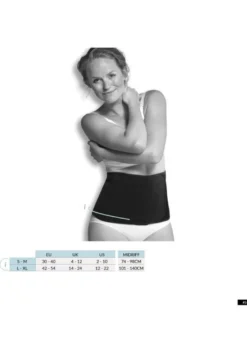 Carriwell Belly Binder Maggördel Strl L/XL - Svart