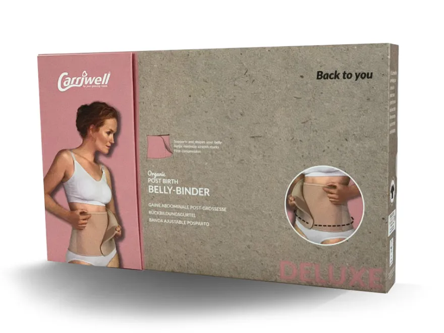 Carriwell Belly Binder Maggördel Strl L/XL - Natur