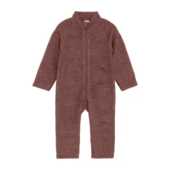 Celavi Overall Merinoull - Marron