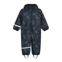 Celavi Regnoverall m. Fleece - Navy