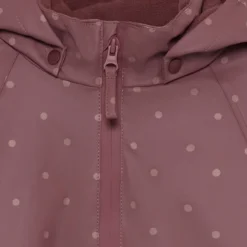 Celavi Regnoverall m. Fleece - Rose Brown