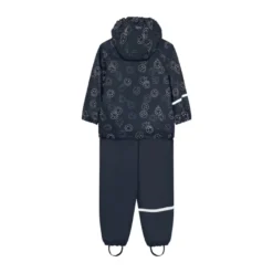 Celavi Regnset m. Fleece - Navy