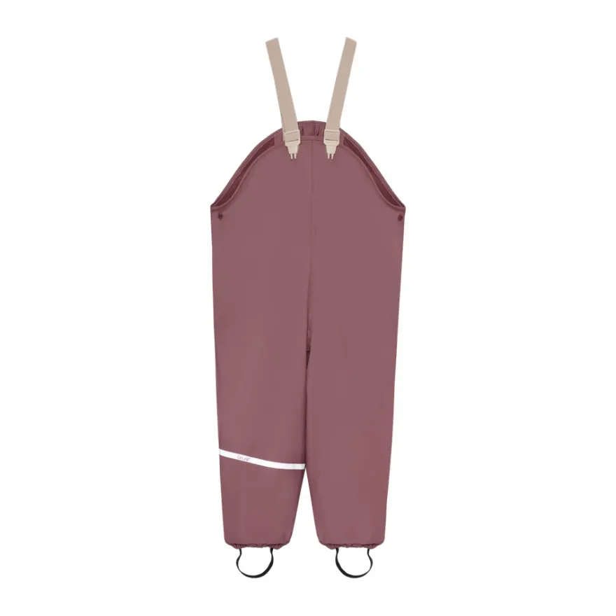 Celavi Regnset m. Fleece - Rose Brown