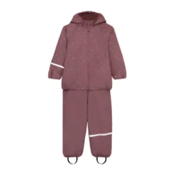 Celavi Regnset m. Fleece - Rose Brown