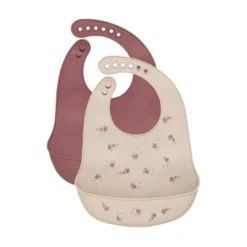 Celavi Silikon Haklapp (2-pack) - Rose Taupe