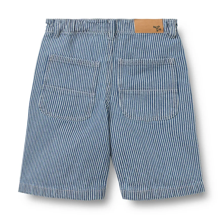 Christian Shorts - Denim stripe