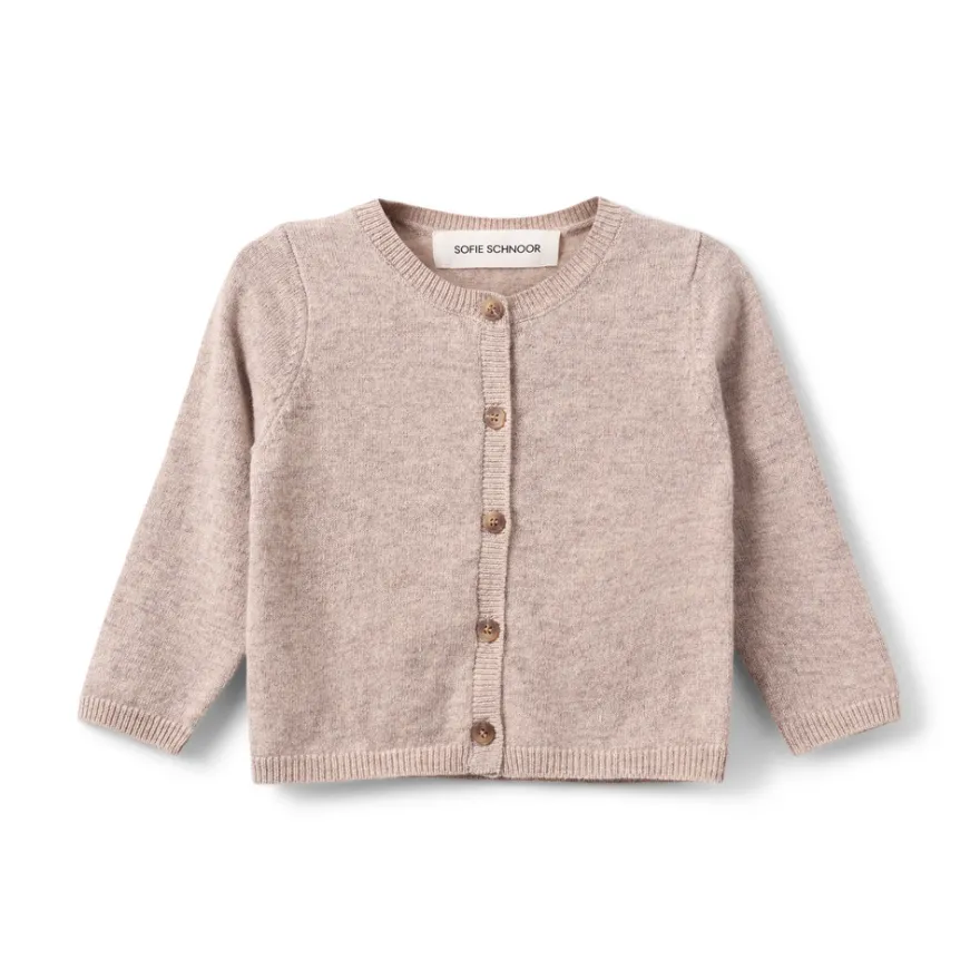 Cisse Cardigan - Brown melange