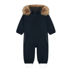 Color Kids Vinteroverall M. Fake Fur - Total Eclipse