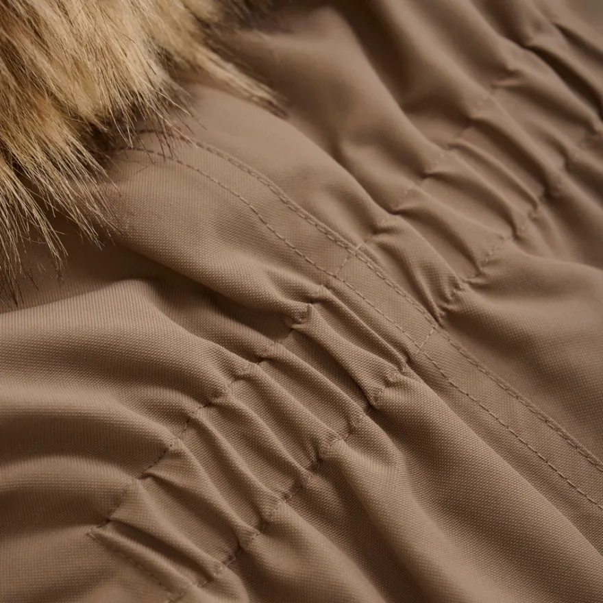 Color Kids Vinteroverall M. Fake Fur - Fossil