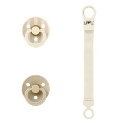 Colour Napp & Napphållare gåvoset Latex stl 1 - Ivory