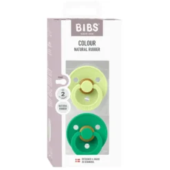 Colour 2-pack Latex napp Str 2 - Matcha/Cactus