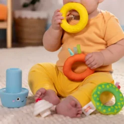 Cupcake Tower™ Stapelleksak med Bitleksak